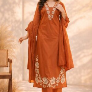 REISE Women Ethnic Kurti Set with Dupatta